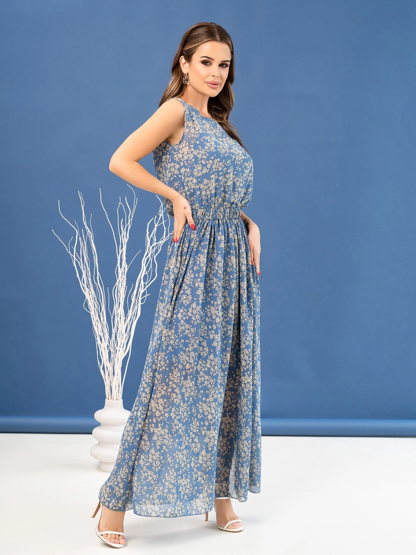 Сукні ISSA Plus модель 14057_blue Сукні ISSA Plus модель 14057_blue Фото