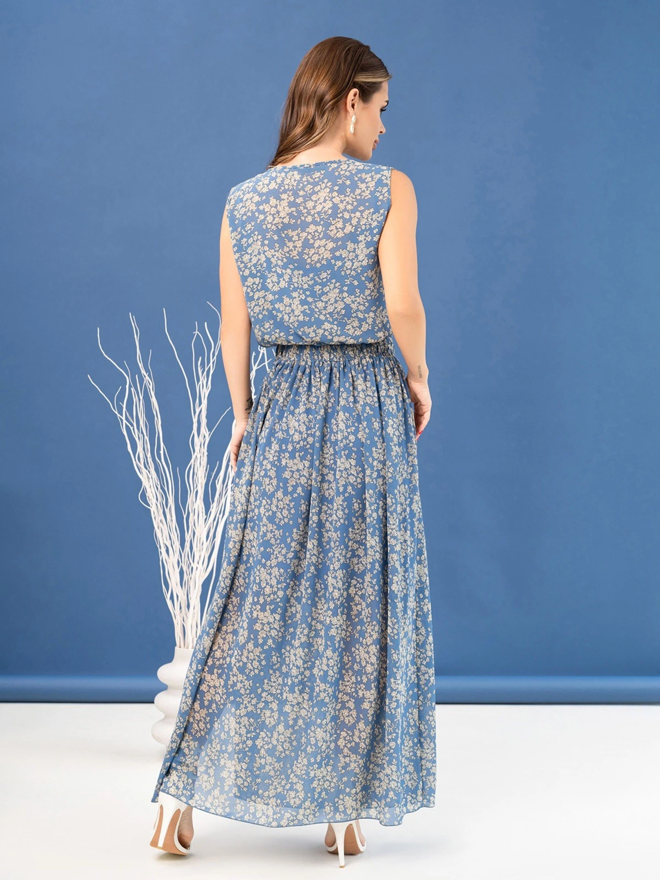 Сукні ISSA Plus модель 14057_blue Сукні ISSA Plus модель 14057_blue Фото