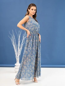 Сукні ISSA Plus модель 14057_blue Фото
