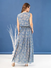 Сукні ISSA Plus модель 14057_blue Фото