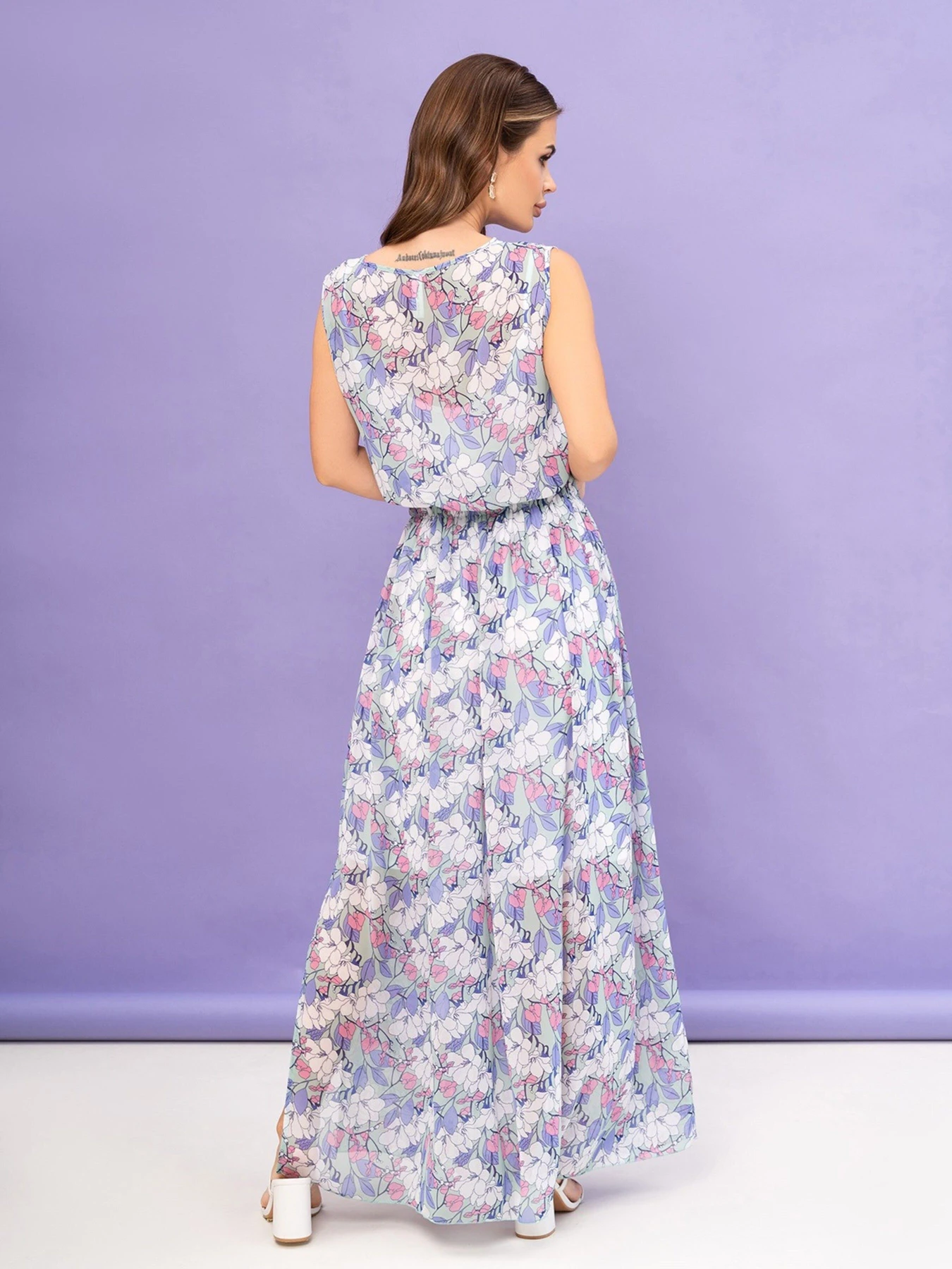 Сукні ISSA Plus модель 14059_multicolor Фото