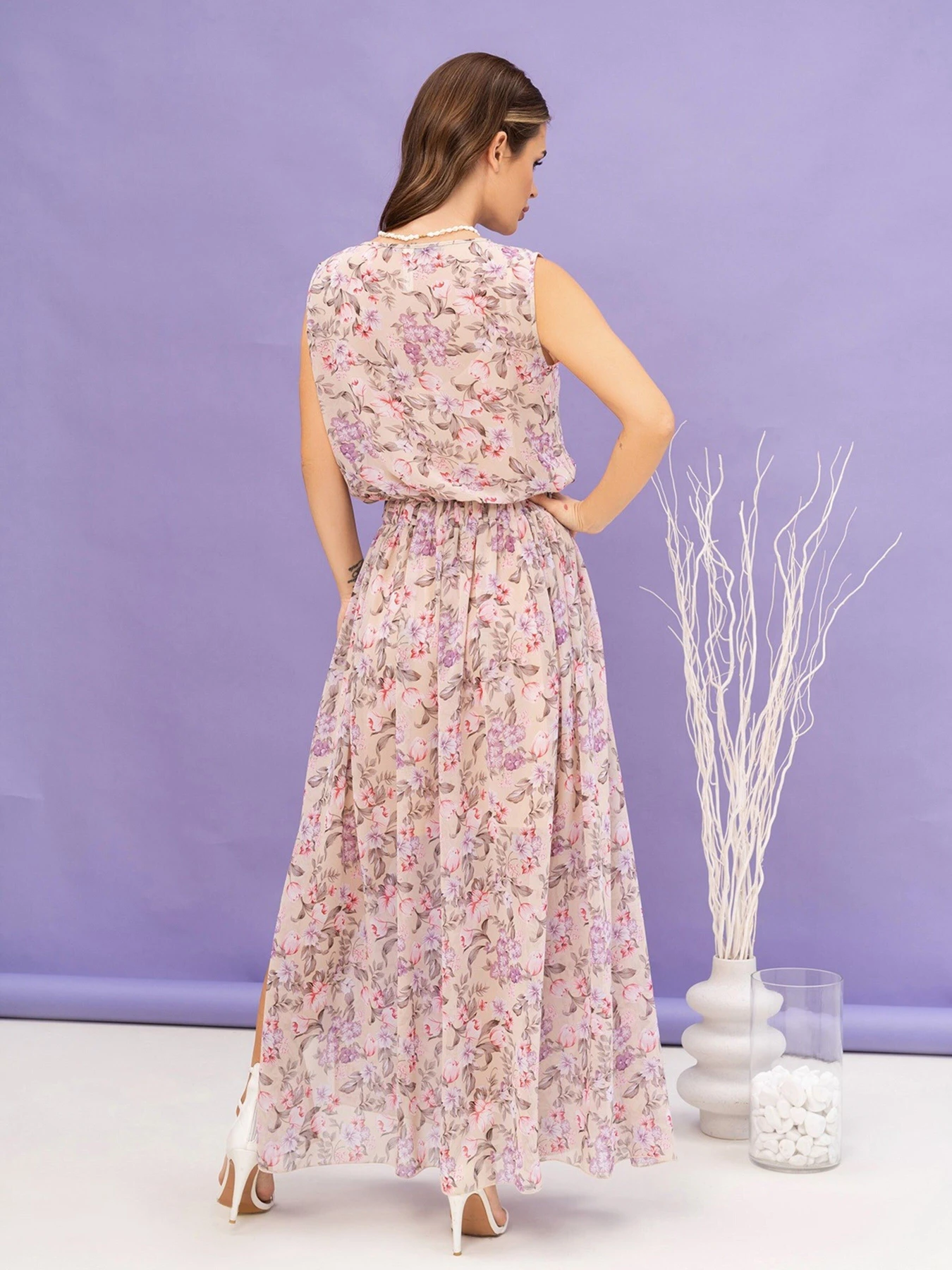 Сукні ISSA Plus модель 14060_beige Сукні ISSA Plus модель 14060_beige Фото