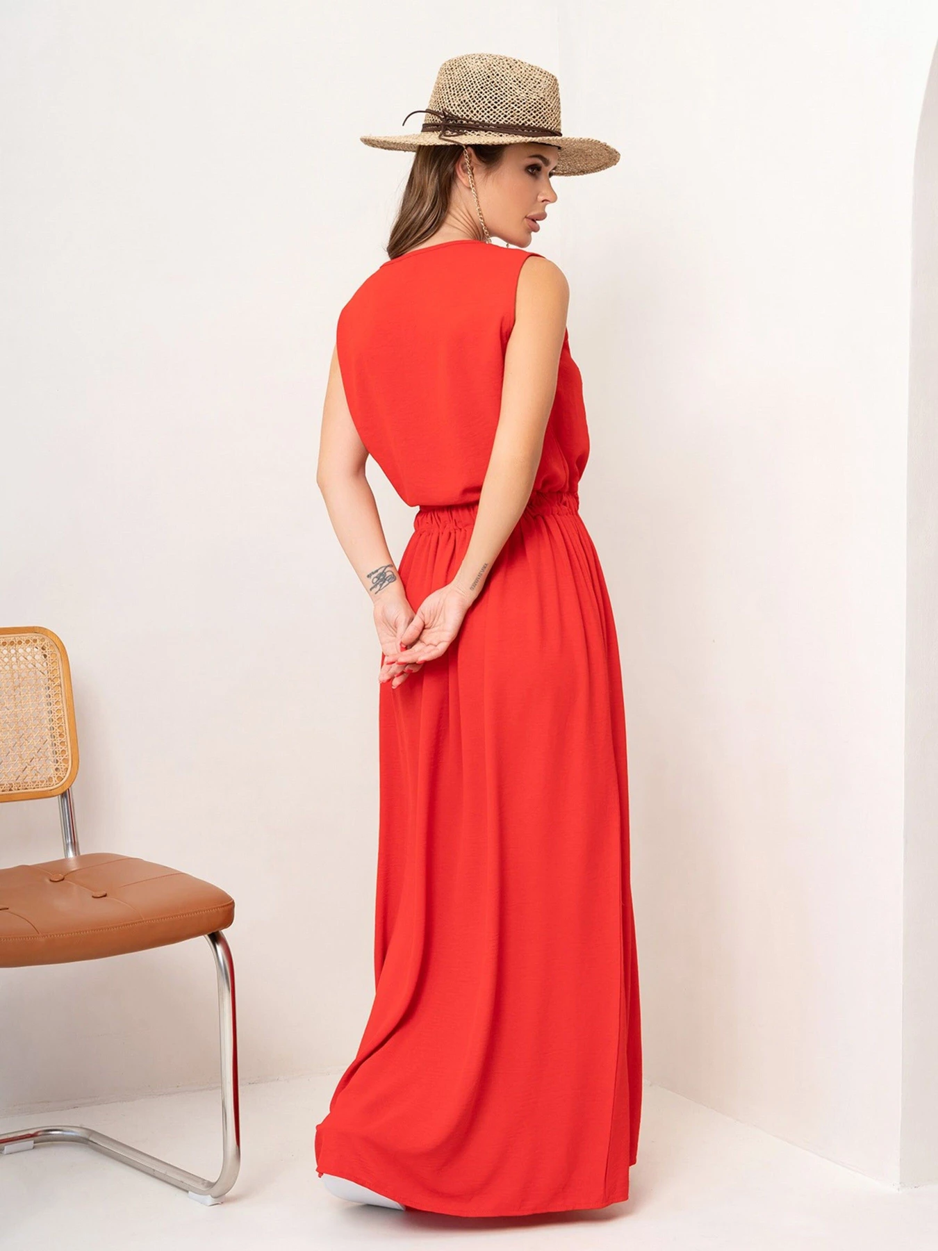 Платья ISSA Plus модель 14063_red Платья ISSA Plus модель 14063_red Фото
