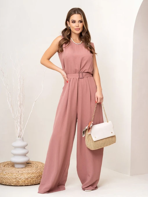 Комбинезоны ISSA Plus модель 14064_pink Фото