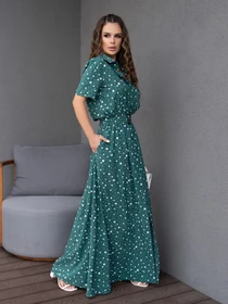Сукні ISSA Plus модель 14086_green Фото