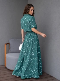 Сукні ISSA Plus модель 14086_green Фото