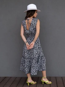 Платья ISSA Plus модель 14092_black Фото