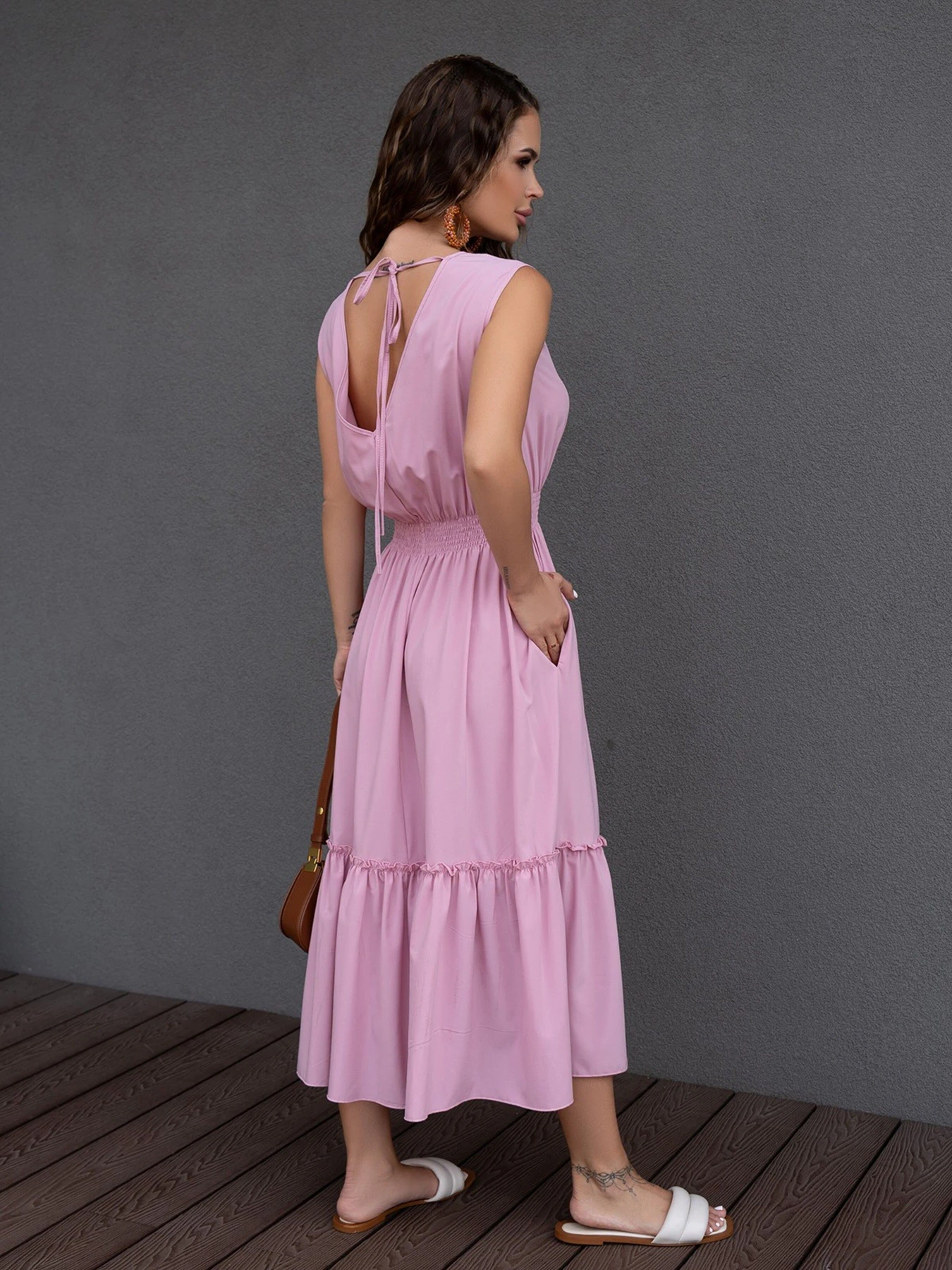 Сукні ISSA Plus модель 14096_pink Фото