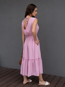Сукні ISSA Plus модель 14096_pink Фото