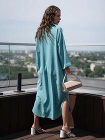 Сукні ISSA Plus модель 14099_turquoise Фото