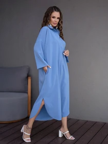 Сукні ISSA Plus модель 14099_blue Фото