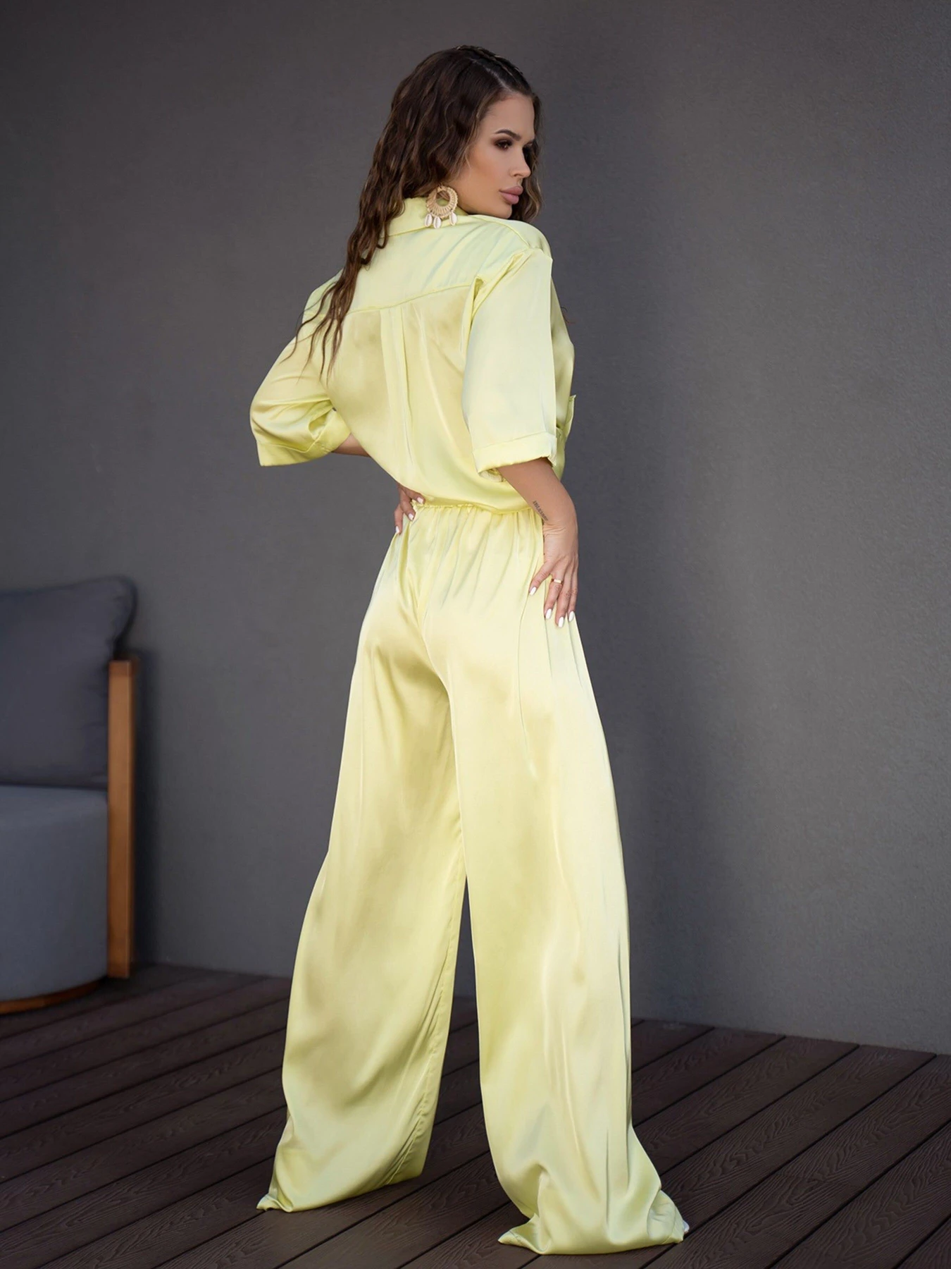 Костюми ISSA Plus модель 14100_yellow Костюми ISSA Plus модель 14100_yellow Фото