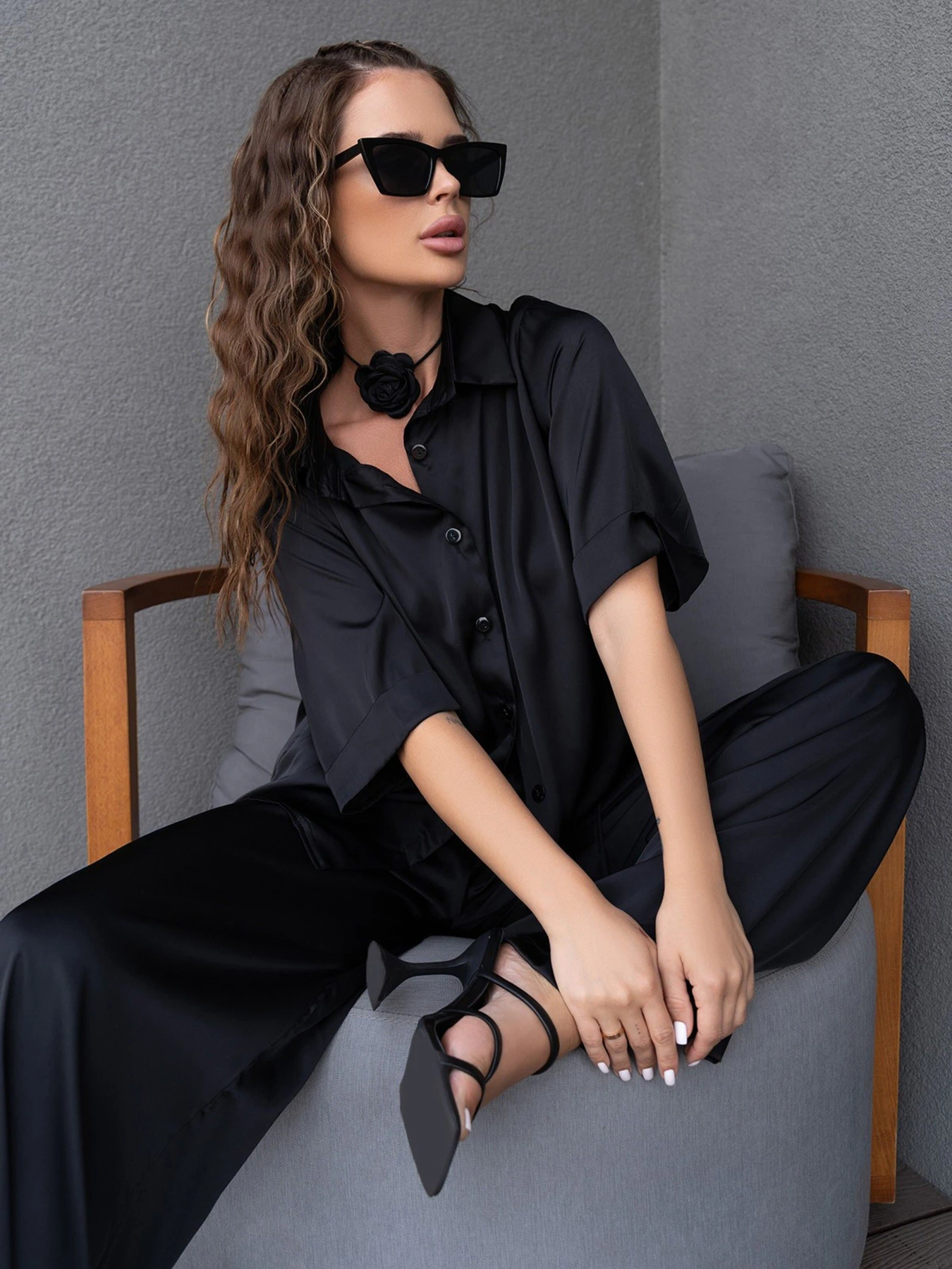 Костюми ISSA Plus модель 14100_black Костюми ISSA Plus модель 14100_black Фото