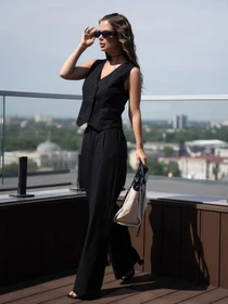 Костюми ISSA Plus модель 14101_black Фото