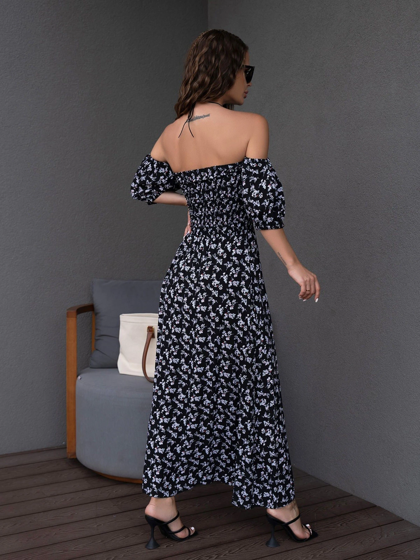 Сукні ISSA Plus модель SA-252A_blackwhite Сукні ISSA Plus модель SA-252A_blackwhite Фото
