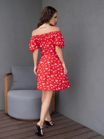 Сукні ISSA Plus модель SA-474_red Фото