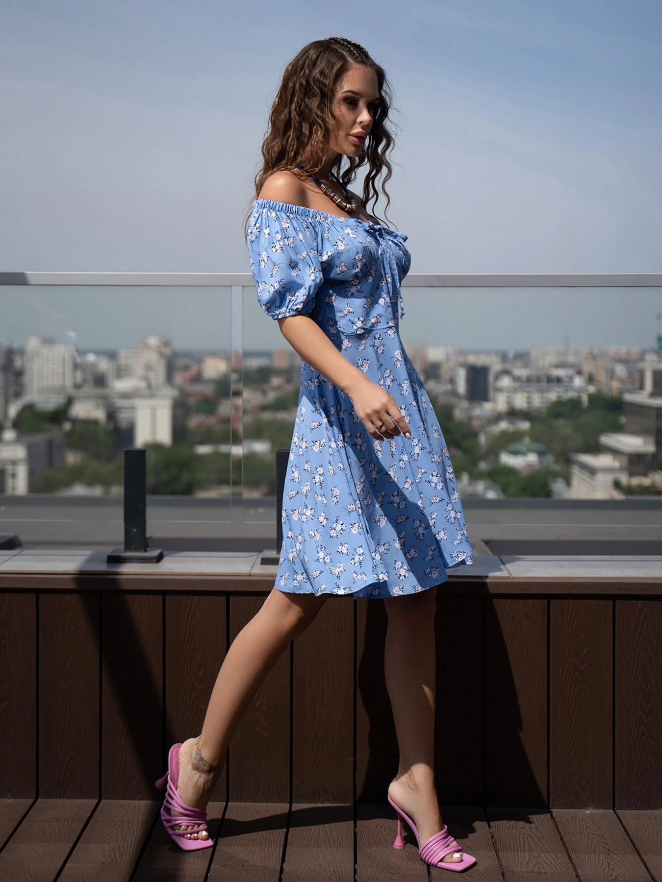 Сукні ISSA Plus модель SA-476_blue Сукні ISSA Plus модель SA-476_blue Фото