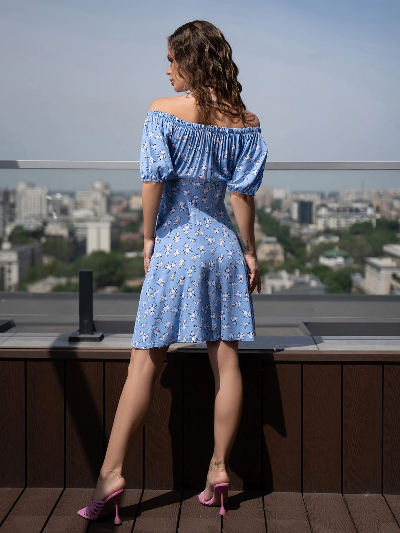 Сукні ISSA Plus модель SA-476_blue Сукні ISSA Plus модель SA-476_blue Фото