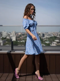 Сукні ISSA Plus модель SA-476_blue Фото