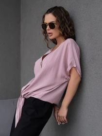 Сорочки ISSA Plus модель WN20-494_lilac Фото
