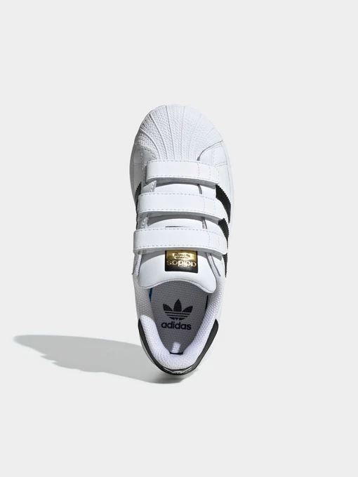 Шкіряні Дитячі Кеди низькі adidas Superstar фото 2