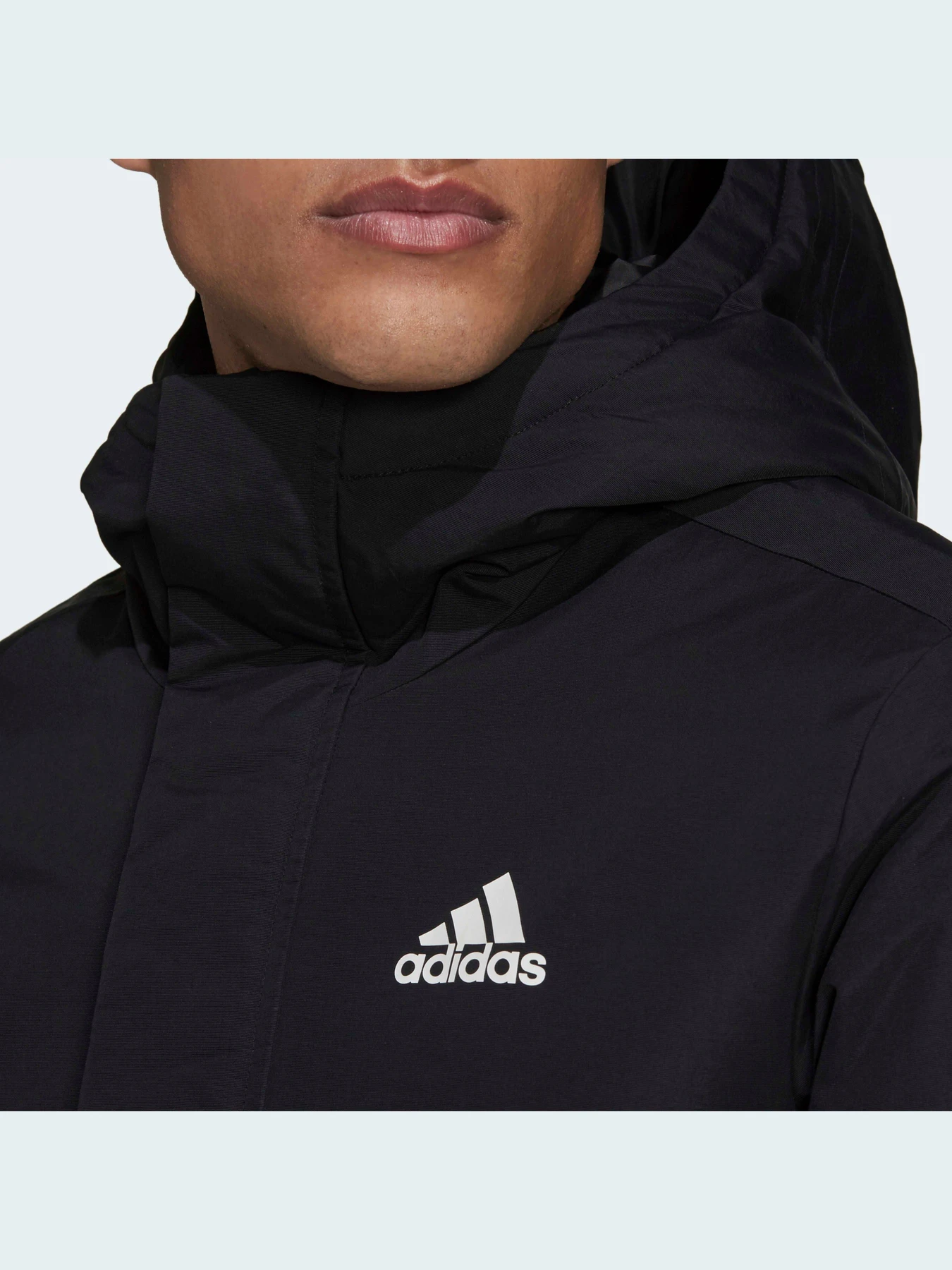 Куртки и дубленки Adidas 3 Stripes модель GT1688 Куртки и дубленки Adidas 3 Stripes модель GT1688 Фото