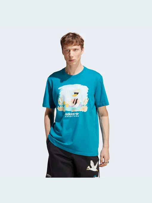 Футболки и поло Adidas Graphics модель HZ1146 Фото