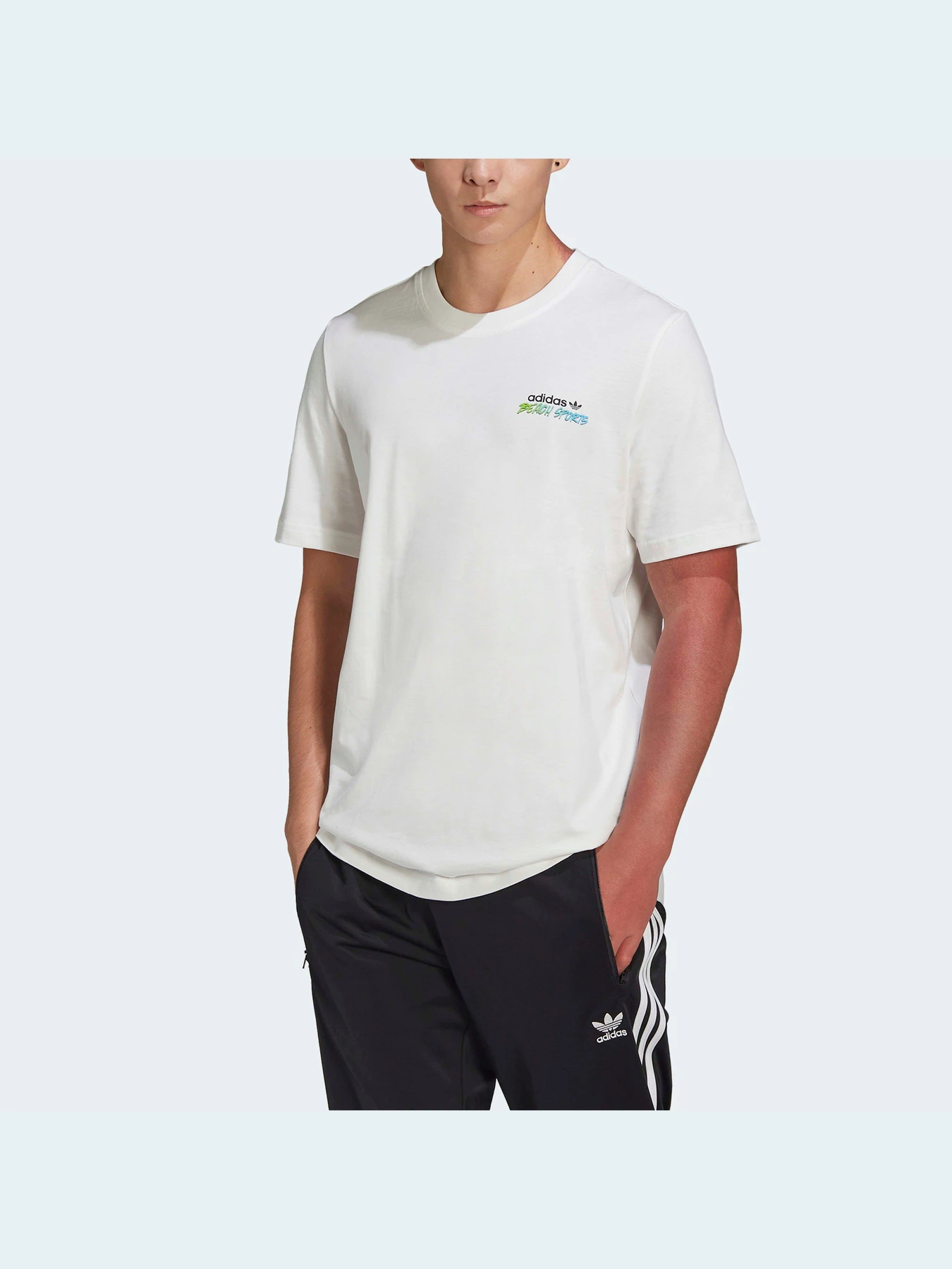 Футболки и поло Adidas Graphics модель HC7143 Футболки и поло Adidas Graphics модель HC7143 Фото