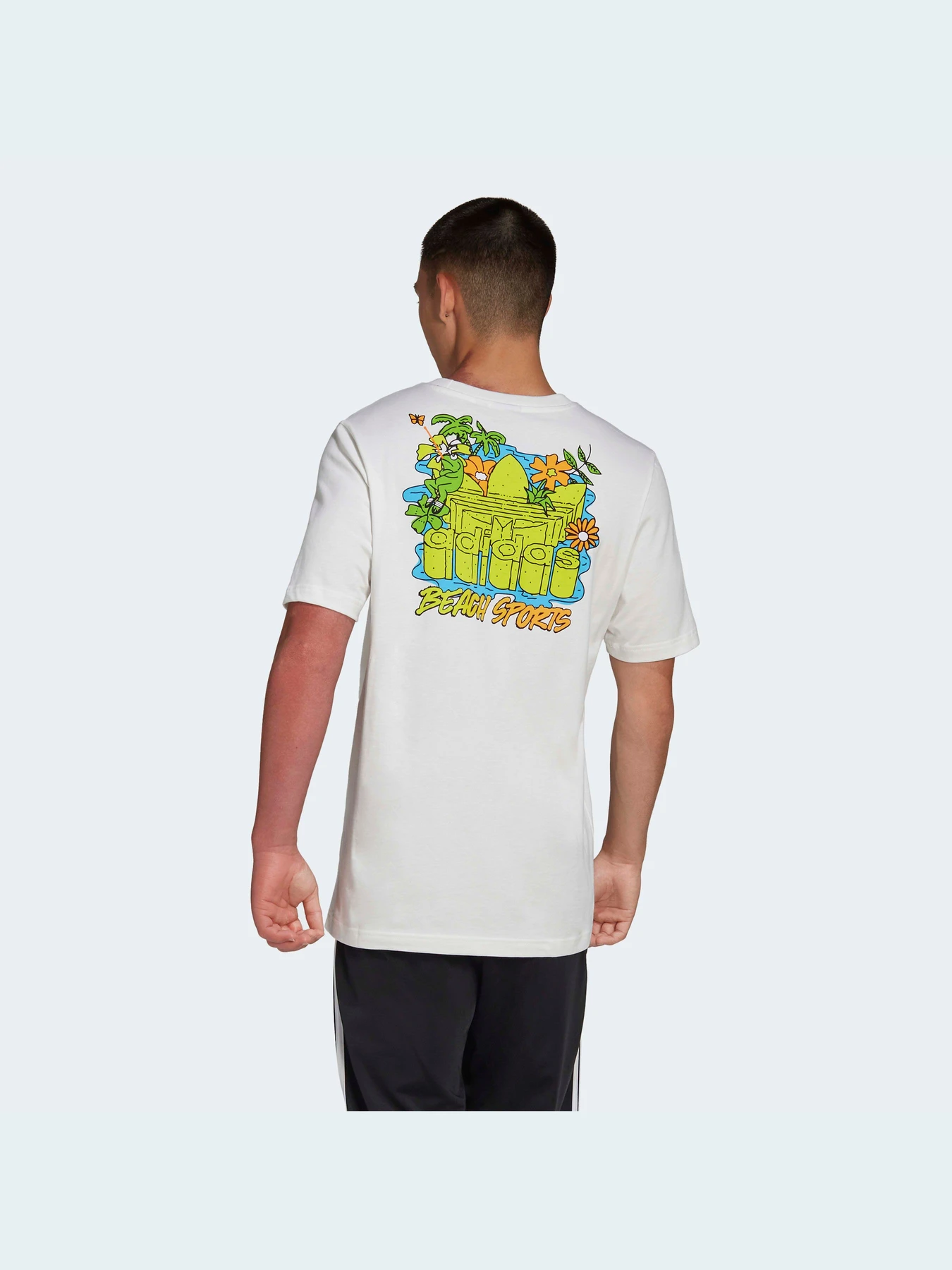 Футболки и поло Adidas Graphics модель HC7143 Футболки и поло Adidas Graphics модель HC7143 Фото