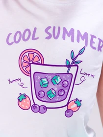 Костюмы Носи своє модель 6194-036-33-1-temno-foletovij-cool-summer Фото