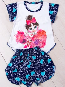 Одежда для дома и сна Носи своє модель 9668-002-33-balerina-serdechka-blakitnij Фото