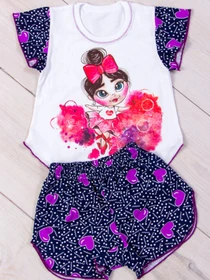 Одежда для дома и сна Носи своє модель 9668-002-33-balerina-serdechka-foletovij Фото