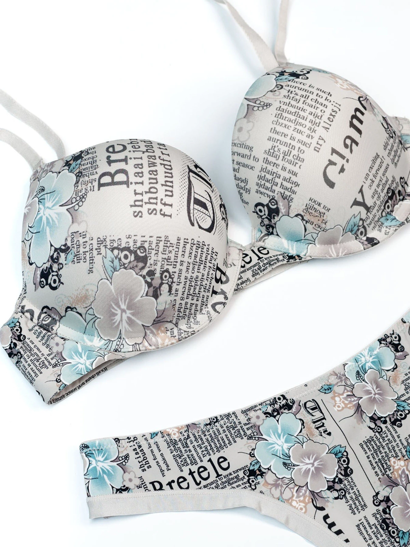 Нижнее белье ISSA Plus модель BL2-748_grey Фото