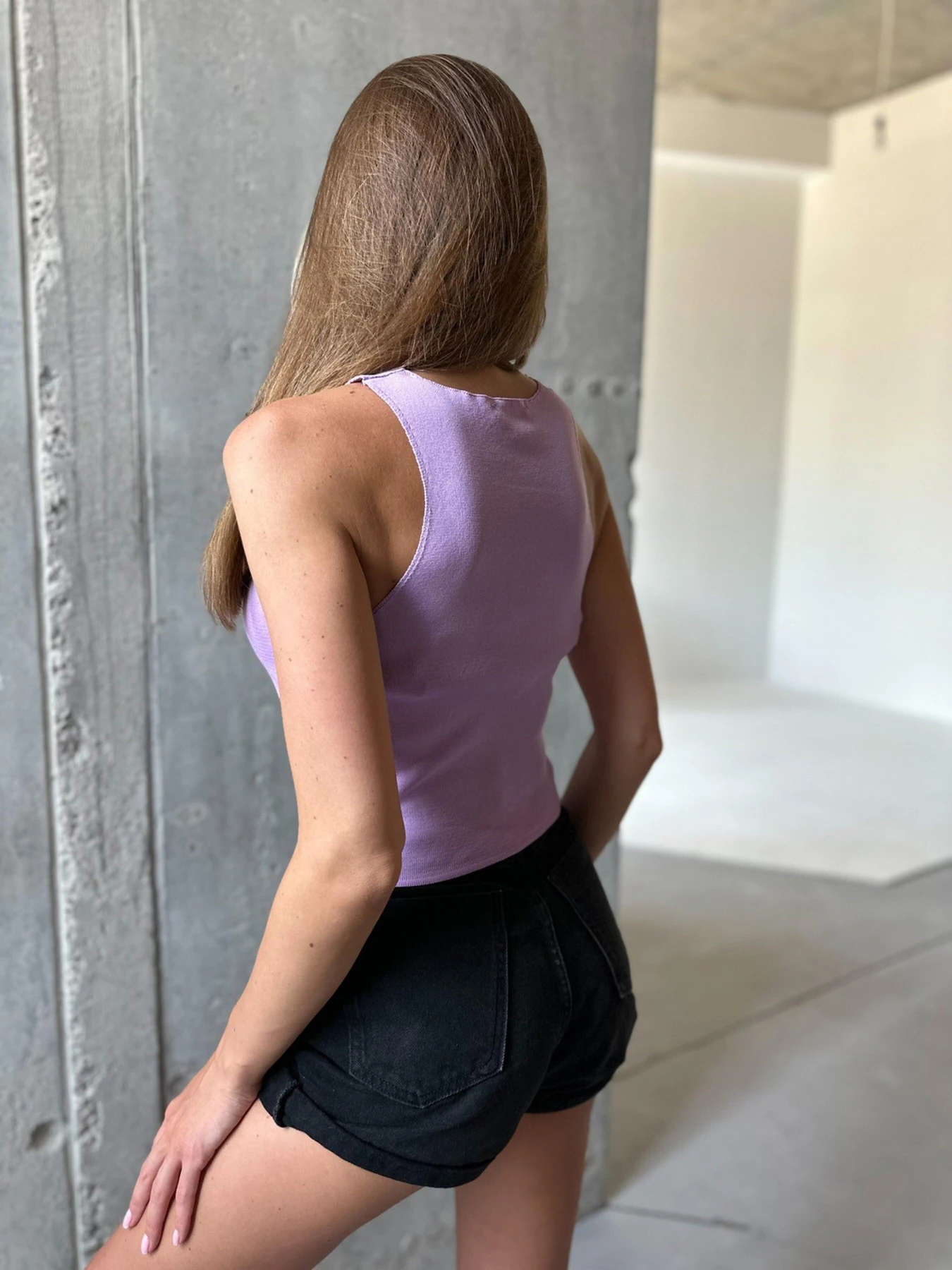 Футболки и поло ISSA Plus модель WN20-517_lilac Фото