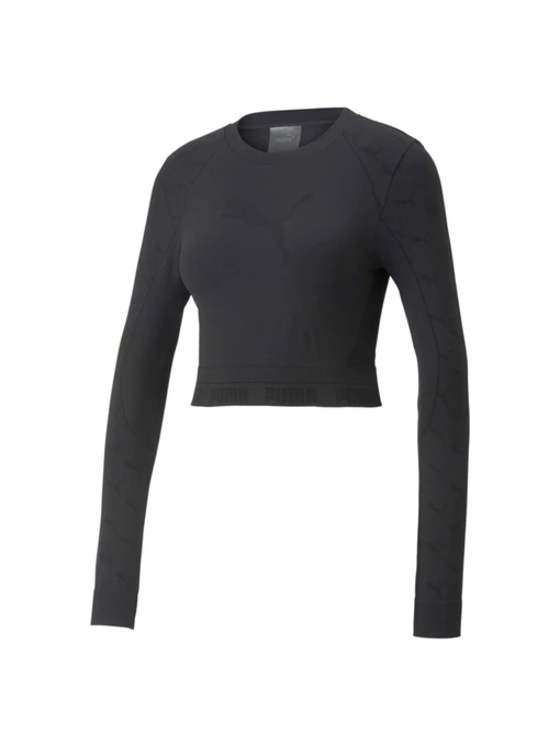 Худи и свитшоты PUMA EVOKNIT Longsleeve Tee модель 673092 Фото