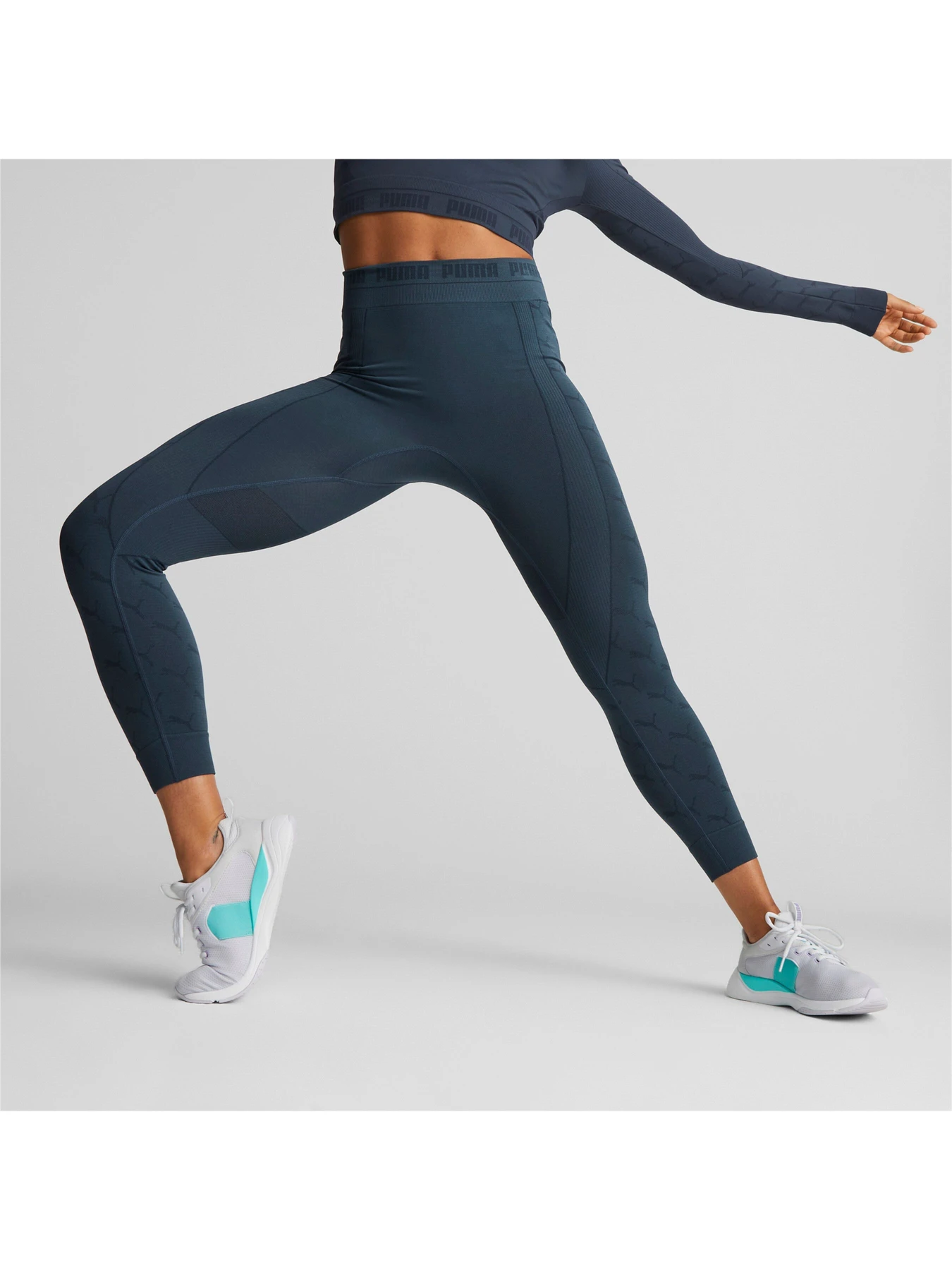 Штани PUMA Evoknit 7/8 Tights модель 673094 Штани PUMA Evoknit 7/8 Tights модель 673094 Фото