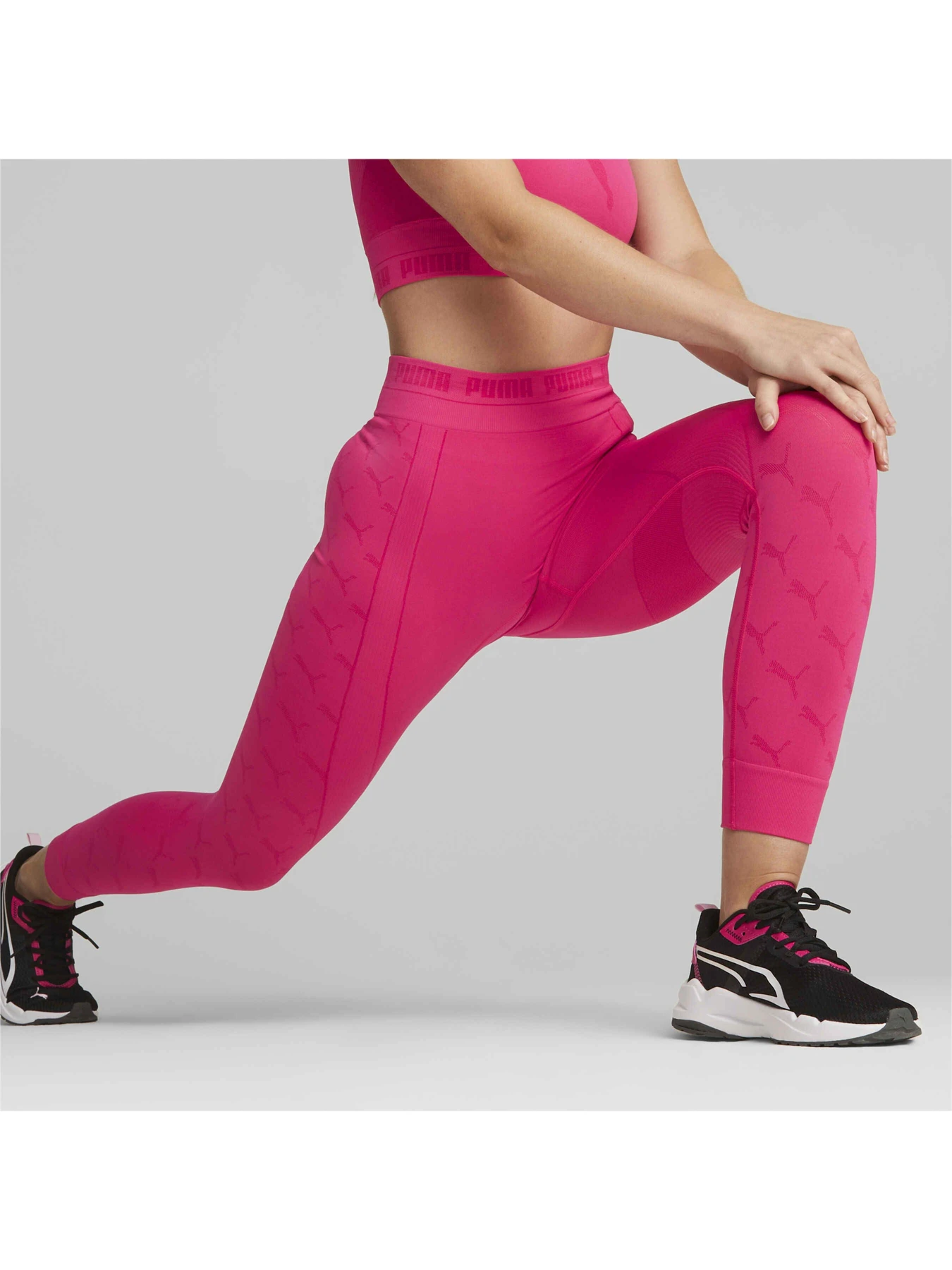 Брюки PUMA Evoknit 7/8 Tights модель 673094 Фото