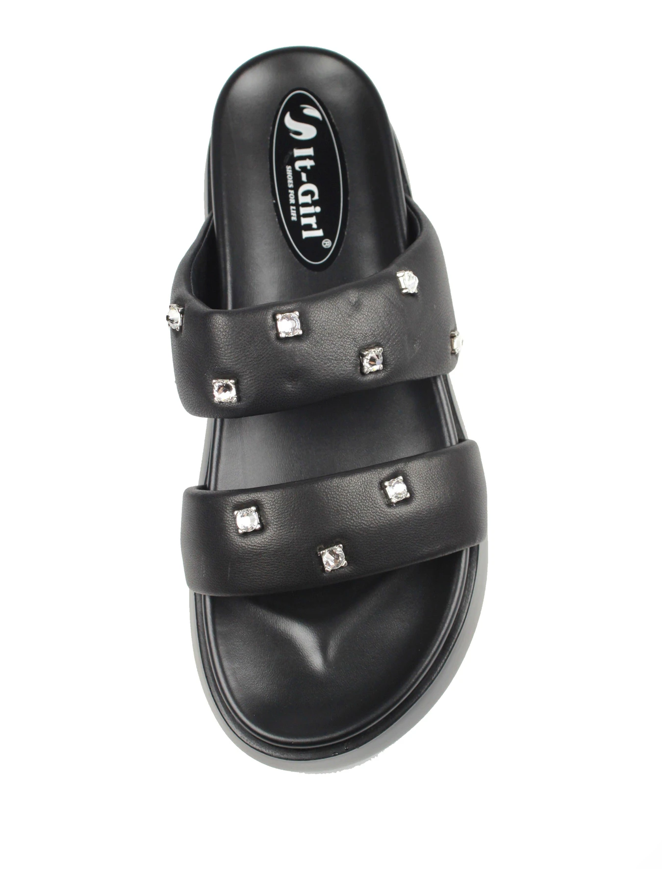 Шлёпанцы It-girl модель BF-6622-22-1-black Фото