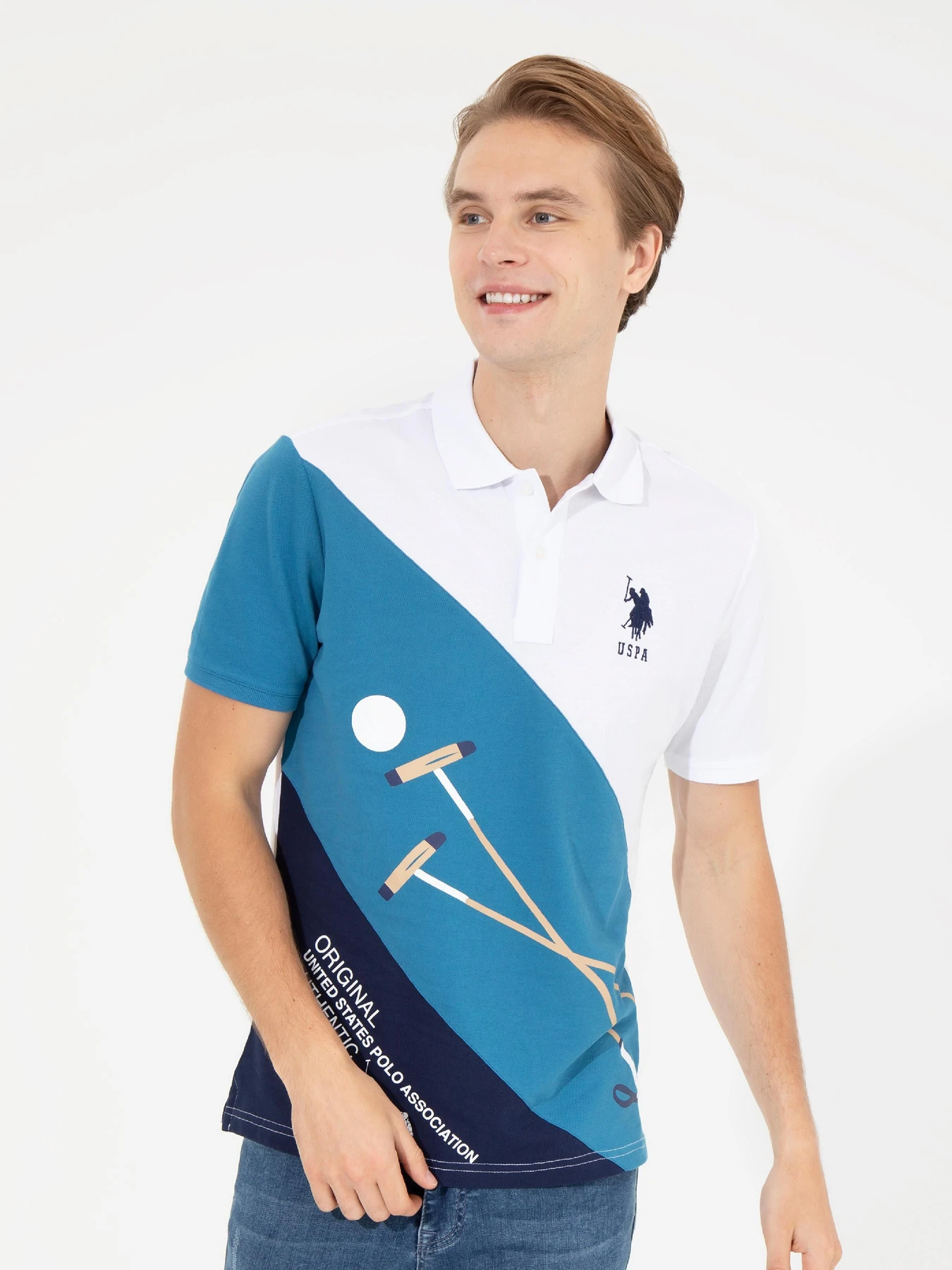 Футболки и поло US Polo модель G081SZ011.000.1364532.VR102 Футболки и поло US Polo модель G081SZ011.000.1364532.VR102 Фото