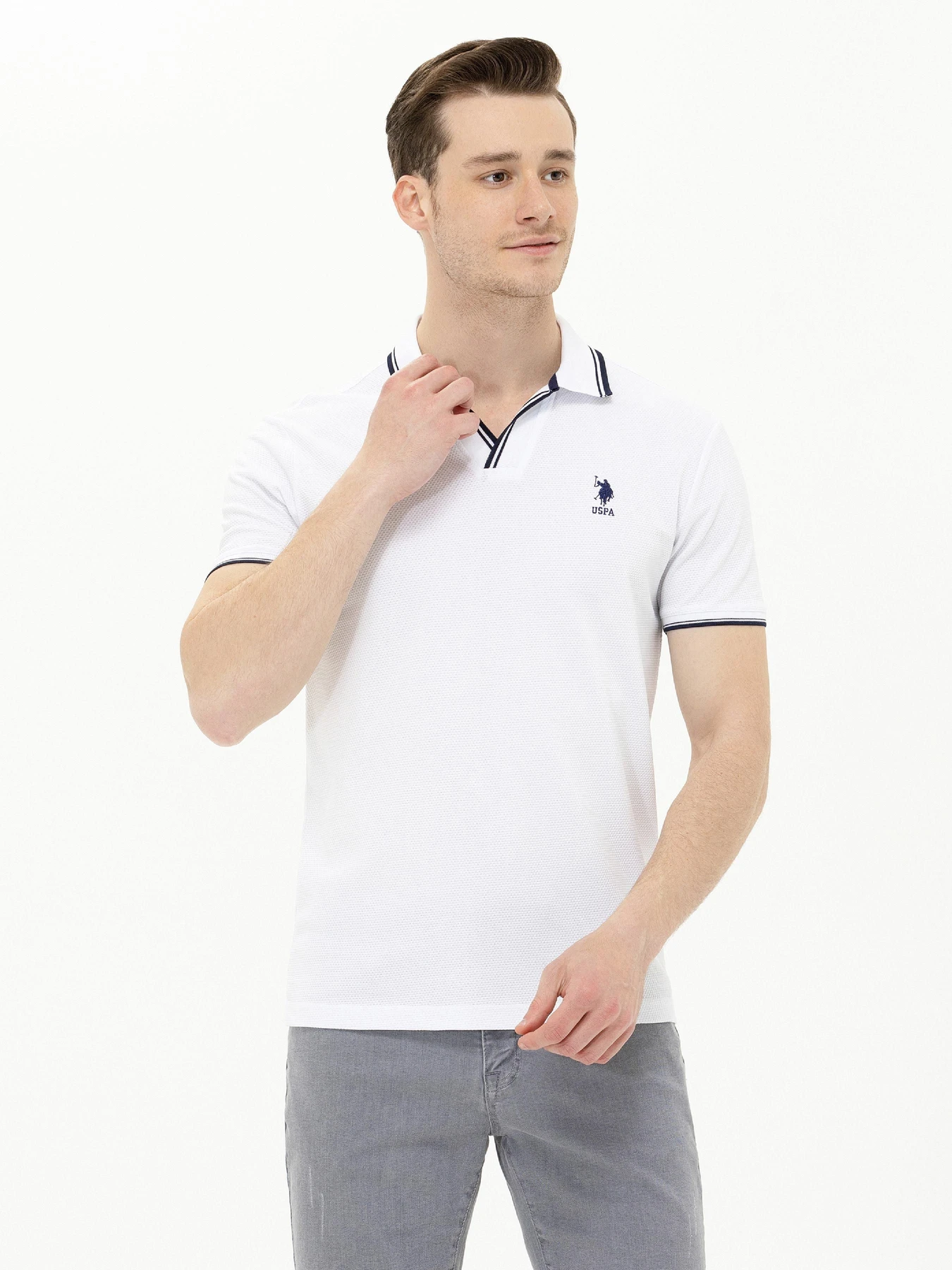 Футболки и поло US Polo модель G081SZ011.000.1573750.VR013 Футболки и поло US Polo модель G081SZ011.000.1573750.VR013 Фото