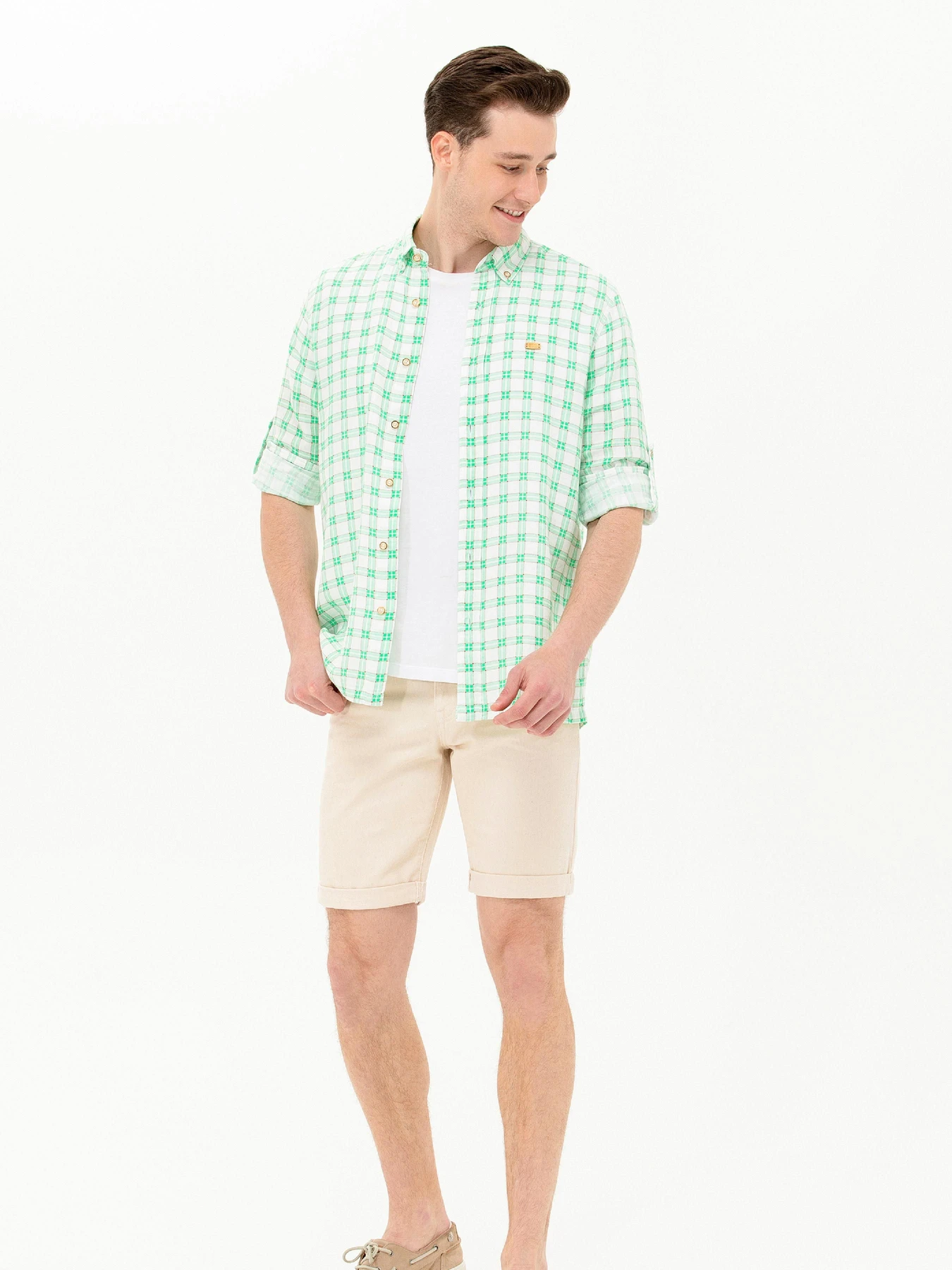 Рубашки US Polo модель G081SZ004.000.1573353.VR083 Фото