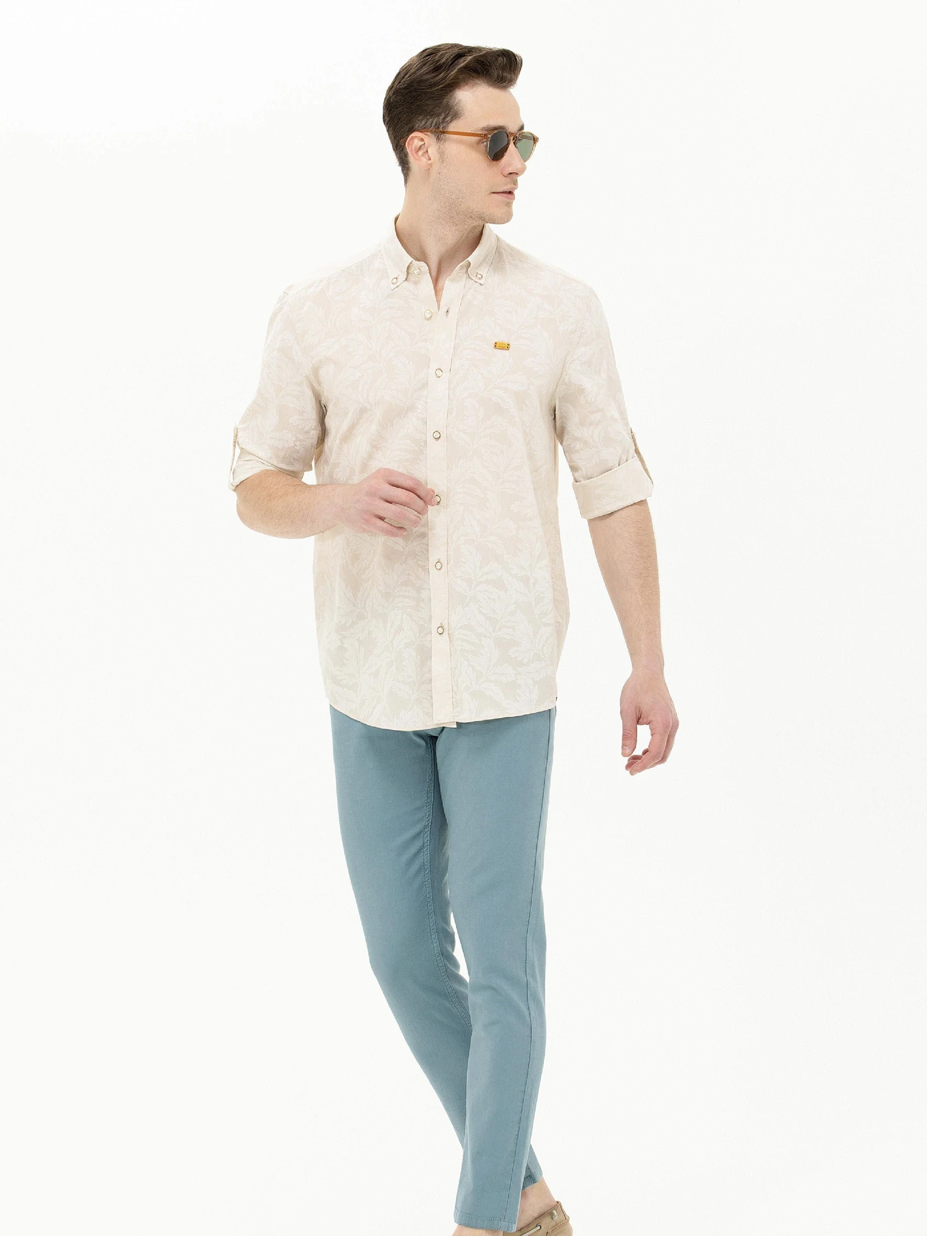 Рубашки US Polo модель G081SZ004.000.1574405.VR019 Фото