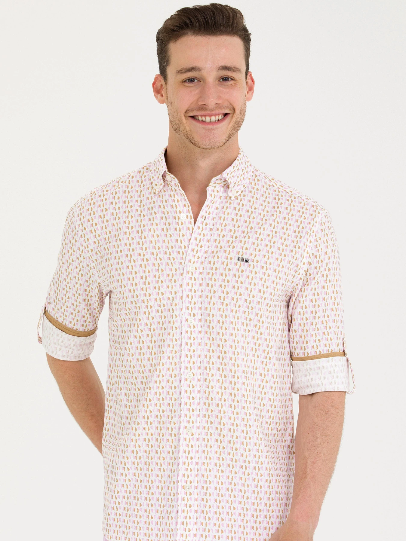 Рубашки US Polo модель G081SZ004.000.1579121.VR211 Фото