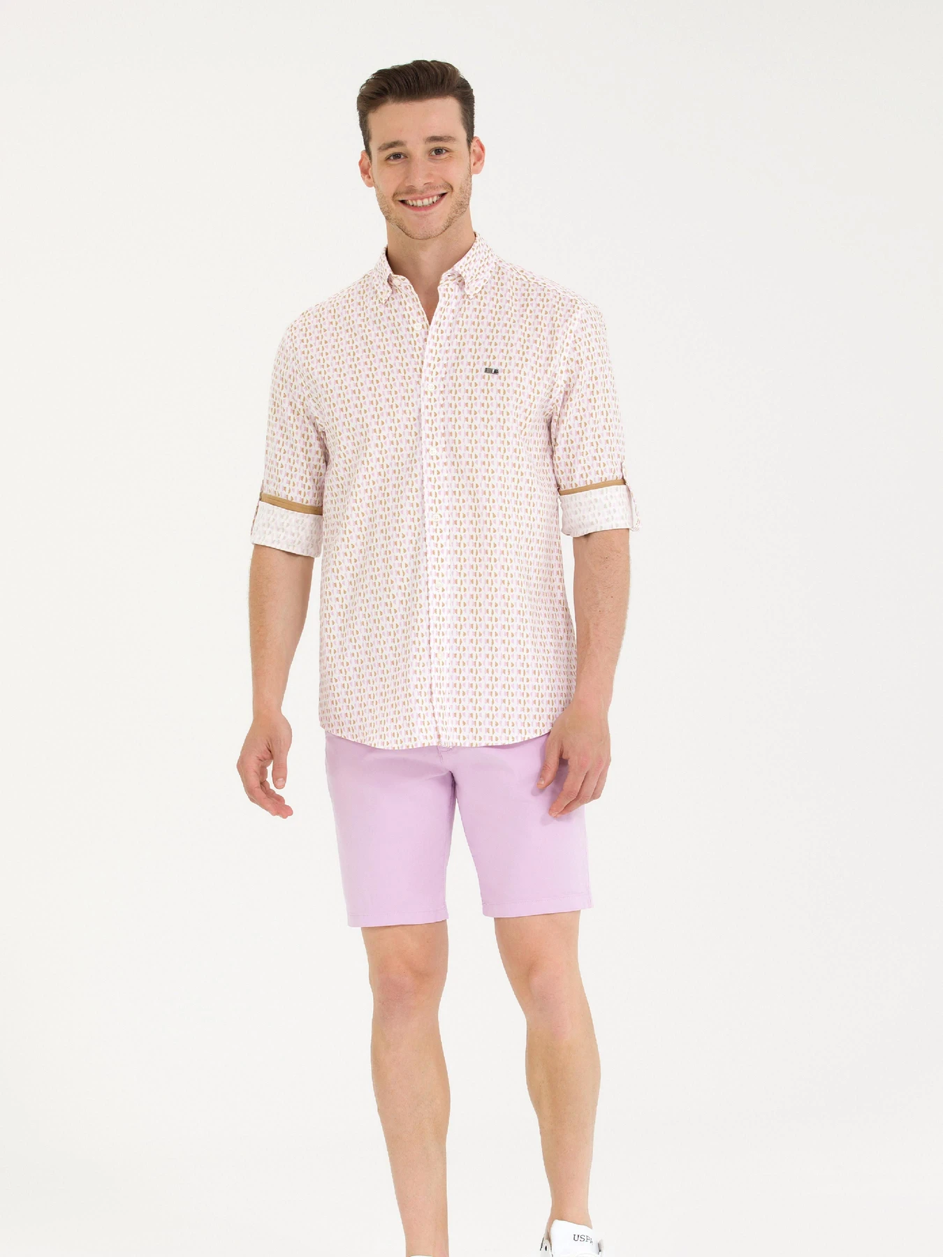 Рубашки US Polo модель G081SZ004.000.1579121.VR211 Фото