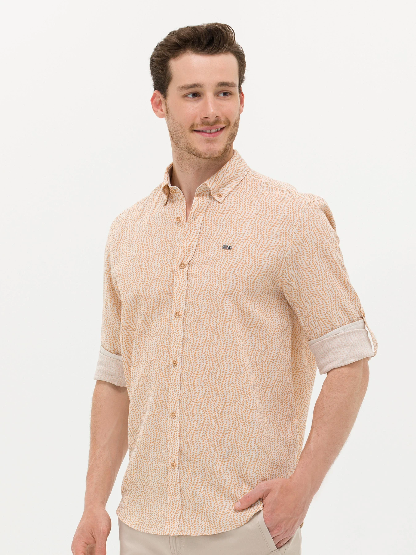Рубашки US Polo модель G081SZ004.000.1582528.VR015 Фото