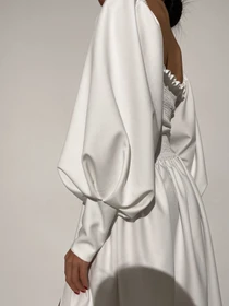 Платья Jadone Fashion модель Suknya_Dilara_bila Фото