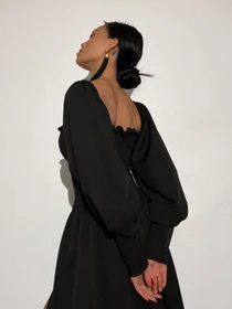 Платья Jadone Fashion модель Suknya_Dilara_chorniy Фото