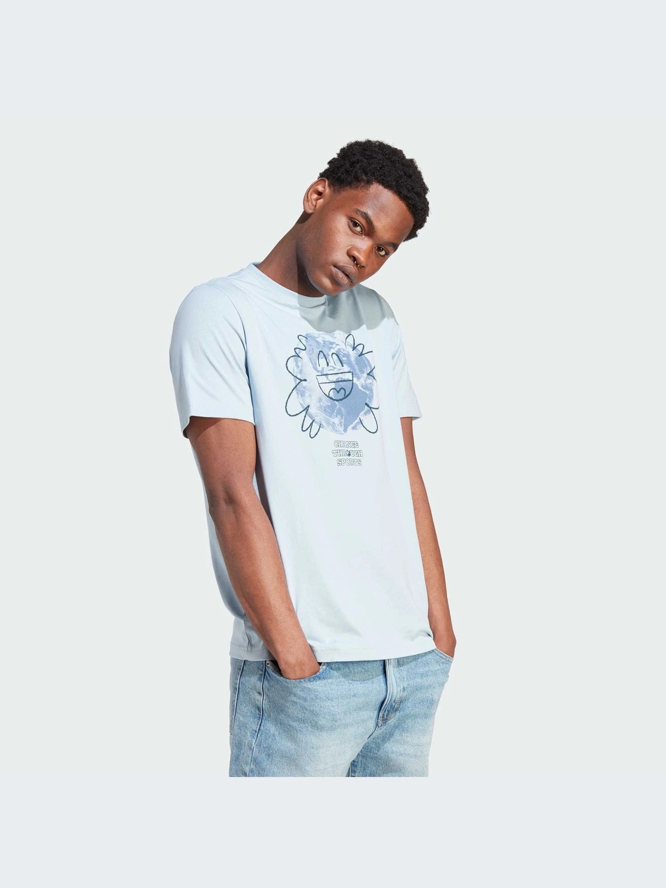 Футболки и поло Adidas Graphics модель IL5416 Фото