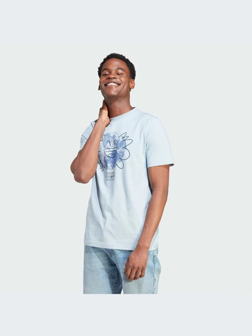 Футболки и поло Adidas Graphics модель IL5416 Фото