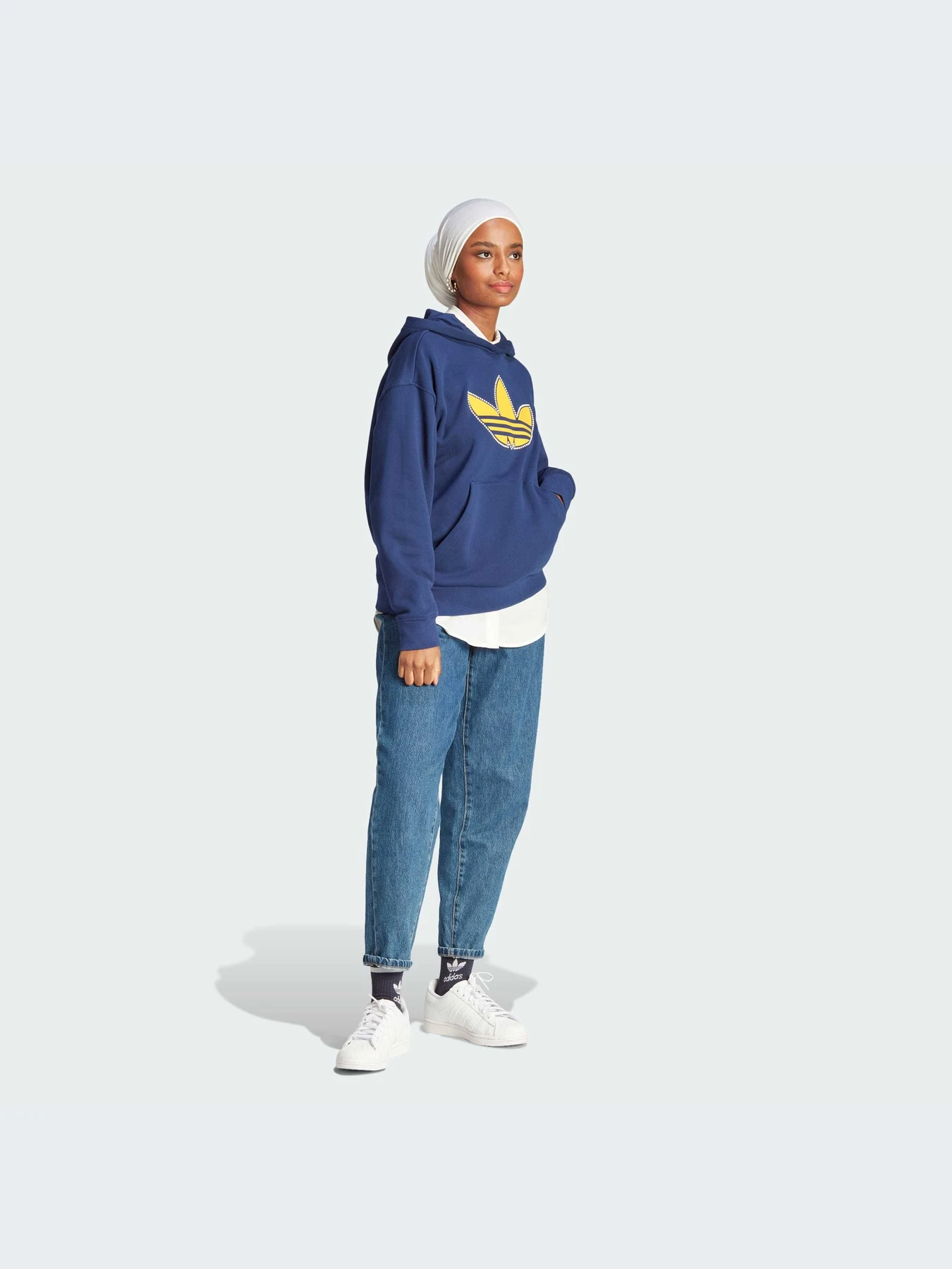 Худі та світшоти Adidas Trefoil модель IL2422 Фото